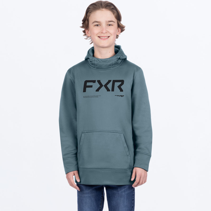 YthHydrogenTechPO_Hoodie_Steel_SKU_261505-_0300_Front