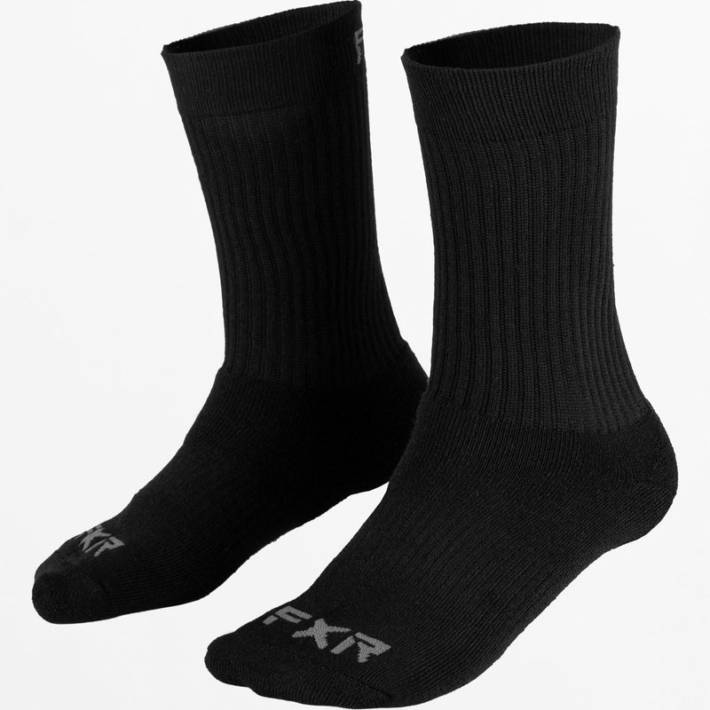 ClutchPerformanceCrewSocks(1_pack)_Black_SKU_211660-_1000_Front