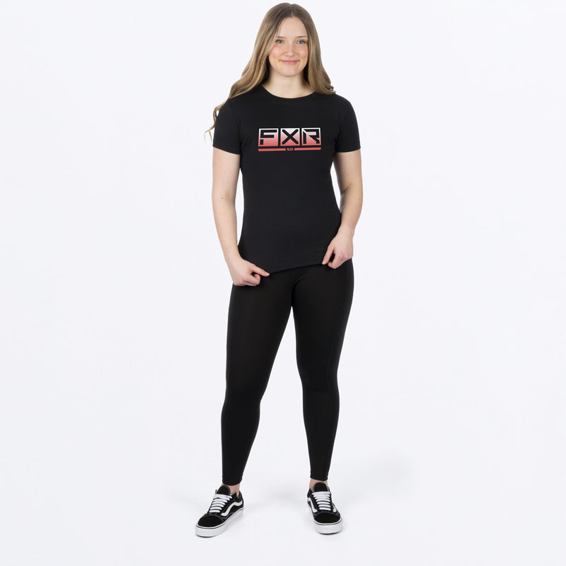 PodiumPrem_TShirt_W_BlackMutedMelon_241412-_1093_FRevoMTB_Pant_M_Black_222176-_1000_front