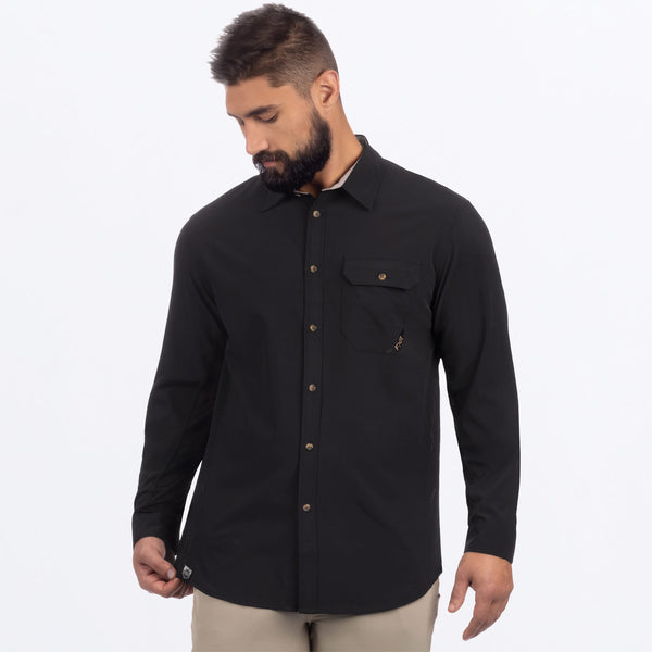 MBreezePerformanceUPFLongsleeve_Shirt_BlackStone_SKU_262043-_1017_Front