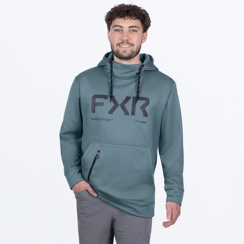 MHydrogenTechPO_Hoodie_Steel_SKU_261139-_0300_Front
