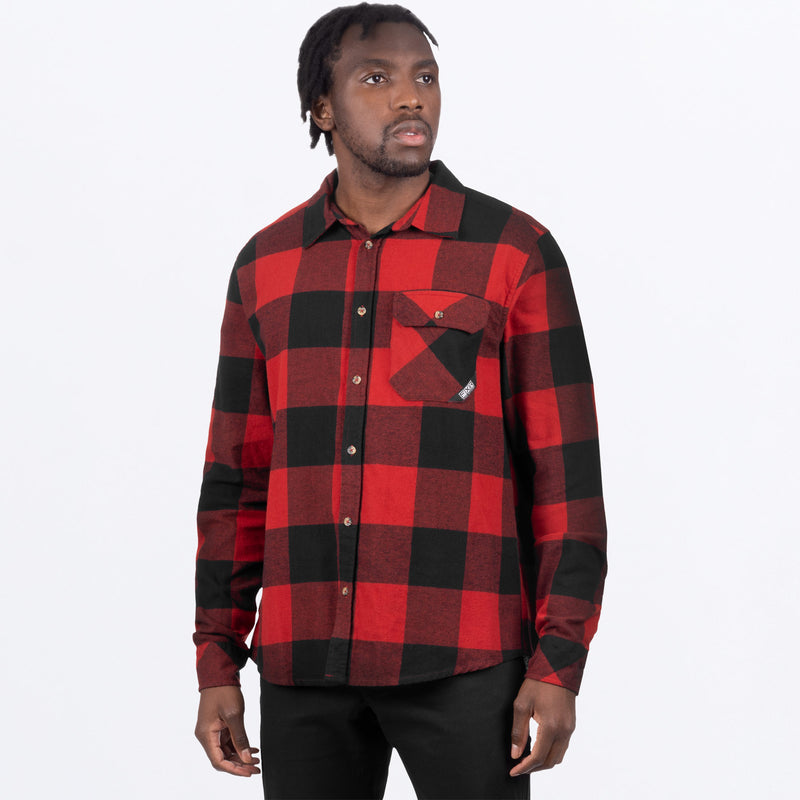MTimberFlannel_Shirt_RustBlack_SKU_231116-_3710_Front