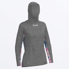 Attack_UPF_Pullover_Hoodie_W_GreyHeatherPinkBlueDye_232242_0796_forside