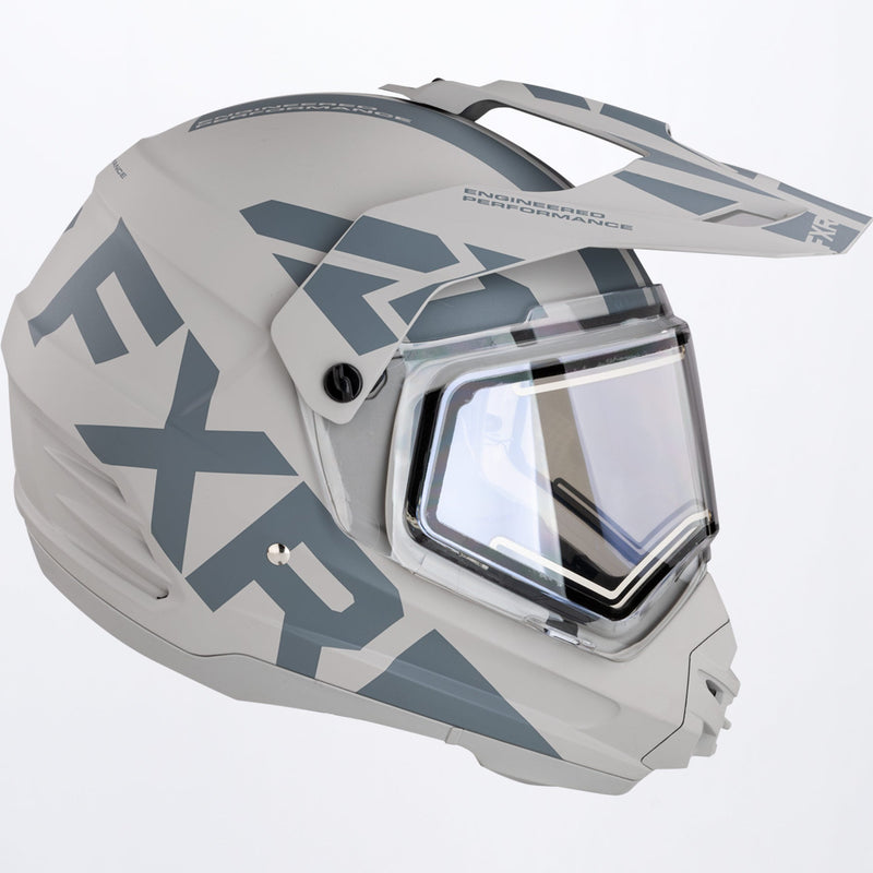 Torque X Evo Hjelm med elektrisk visir og solbeskyttelse