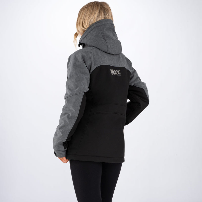 Naisten lämpövuorattu Vertical Pro Softshell-takki