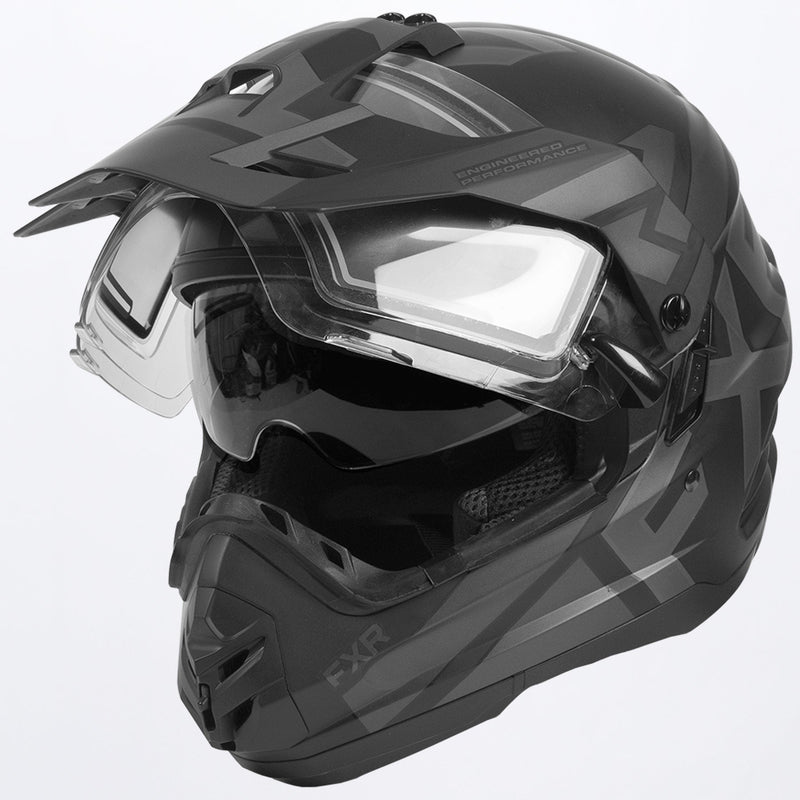 Torque X Evo kypärä 2-kerrosvisiirillä