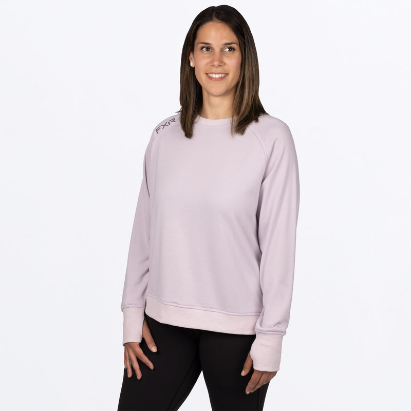 Women's Side Star Crewneck Pullover Sweater