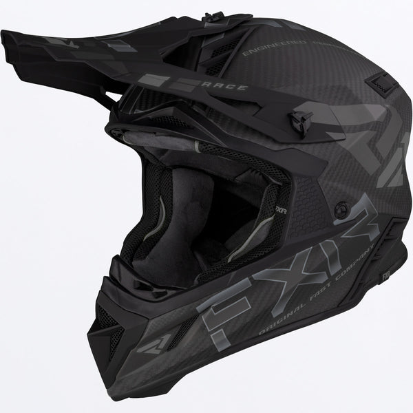 Helium Carbon Alloy Hjelm m/ FIDLOCK