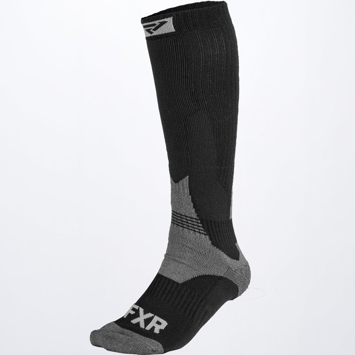 FXR Split 6" Sticker Hi-Vis/Black