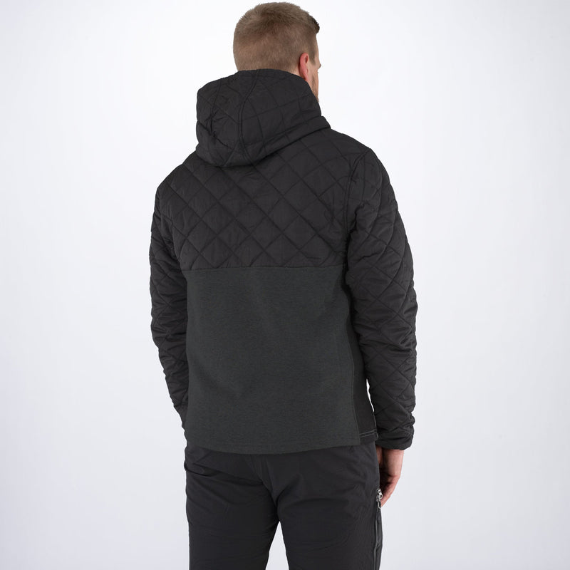 Miesten Tracker Quilted Pullover-huppari